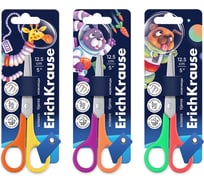 Ножницы ErichKrause FunCut Space Animals 12.5 см, ассорти 39646
