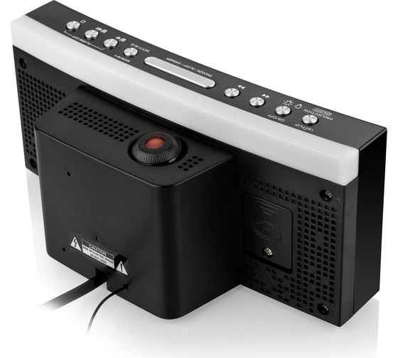 Радиочасы FIRST Black 2420-4 LCD-дисплей 1.8, синий, тюнер цифровой, FM с памятью FA-2420-4