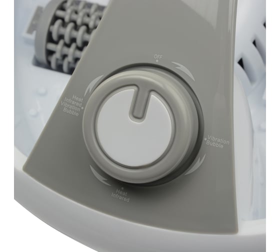 Массажная ванночка для ног FIRST 8115-1 White/grey 450 Вт, 15 см, поддержка температуры, 4 вида массажа FA-8115-1