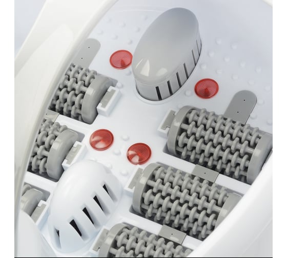 Массажная ванночка для ног FIRST 8115-1 White/grey 450 Вт, 15 см, поддержка температуры, 4 вида массажа FA-8115-1