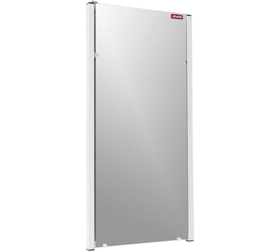Настенное зеркало Attache ti_ мюлен 385x765, металл белый 1842277 1