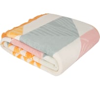 Плед Arya Home хлопок, 150x200 см, melody, бежевый 8680943220325