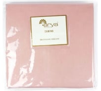 Простыня Arya Home сатин 1.5 сп., 180x240 см, camino, пудра 8680943048776