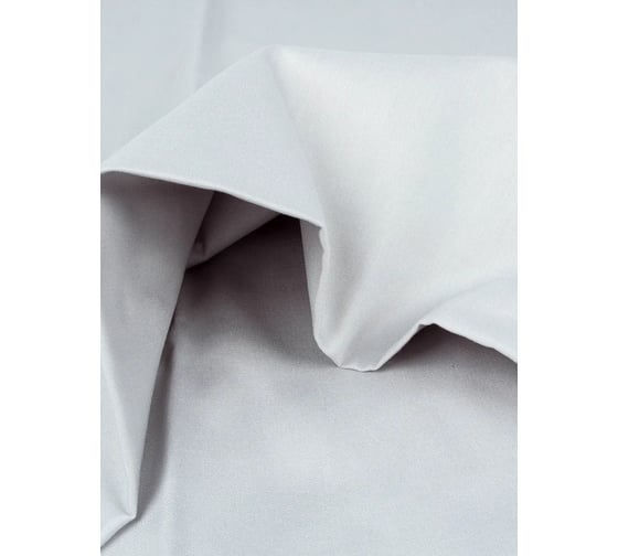 Простыня Arya Home сатин 1.5 сп., 180x240 см, camino, серый 8680943048738