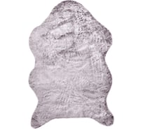 Ковер Arya Home atlas кролик искусственный мех, 70x105, сухая роза 8680943085368