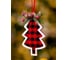Елочное украшение Arya Home hanger 9x3x14 5, красный 8680943223593 1