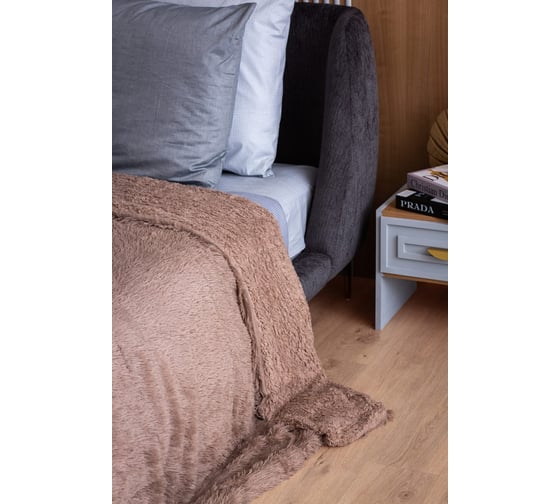 Плед Arya Home parison из искусственного меха, 200x220 8680943222169