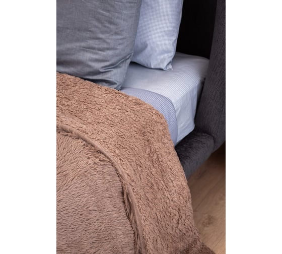 Плед Arya Home parison из искусственного меха, 200x220 8680943222169