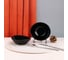 Салатник Arya Home ellipse из опалового стекла, черный, 6 предметов 8680943224101 2