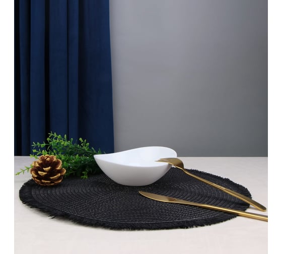 Салатник Arya Home ellipse из опалового стекла, 6 предметов, белый 8680943224095