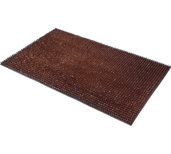 Коврик из щетинистого покрытия ООО Комус 45x60 см, коричневый, 1 шт. 1820651 1