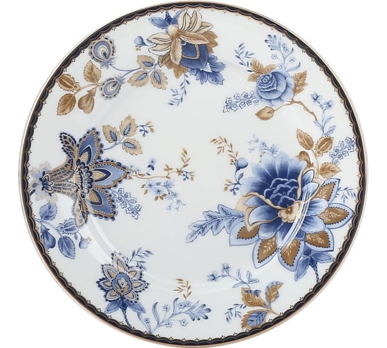 Набор столовой посуды Arya Home flora elegant из фарфора, 24 предмета, белый 8680943109583