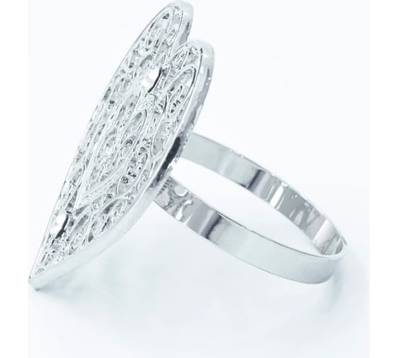 Кольца для салфеток Arya Home arya 4 предмета, heart серебряный 8680943222732 1