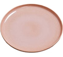 Глиняный набор персональных тарелок Arya Home arya stoneware 4 предмета, 27,0x2,9x19,4 см, розовый 8680943229984