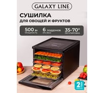 Электросушилка для овощей и фруктов Galaxy Line gl 2632 500 Вт 7020926320