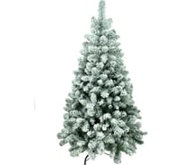 Искусственная ель BEATREES Iceland зеленая заснеженная 220 LED ламп холодный белый цвет 1,5 м TEL02GP-BH50