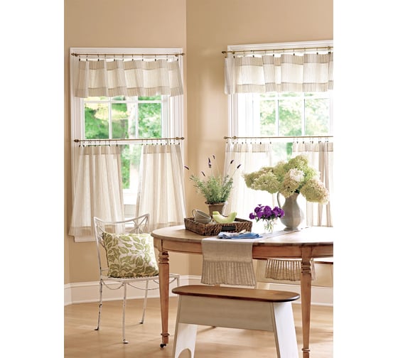 Карниз LM DECOR кафе kf103 60-80 см, рифленый шар, антик KF103060080AB