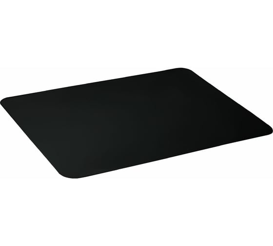 Напольный защитный коврик BRABIX полипропилен, 90x120 см, черный, толщина 1,5 мм 608710