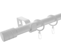 Металлический карниз LM DECOR лайт цилиндр, диаметр 25 мм, 3 м, белый глянец SC08813131300WH