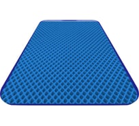 Коврик DuffCar eva 60x40 ромб синий кант синий 4854-1-2-2