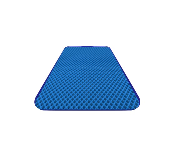 Коврик DuffCar eva 40x30 ромб синий кант синий 4855-1-2-2 1