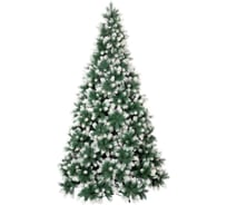 Искусственная новогодняя сосна CRYSTAL TREES ШВЕЙЦАРСКАЯ снежная, литая, высота 150 см KP9615