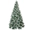 Искусственная новогодняя сосна CRYSTAL TREES ШВЕЙЦАРСКАЯ снежная, литая, высота 150 см KP9615 1