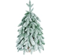 Искусственная новогодняя елка CRYSTAL TREES АНДОРРА в снегу, литье РЕ, 60 см KP61060