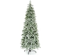 Искусственная новогодняя елка CRYSTAL TREES АНДОРРА в снегу, литая, высота 240 см KP61240
