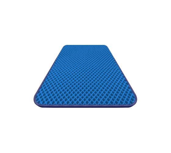 Коврик DuffCar eva 60x40 ромб темно-синий кант темно-синий 4854-1-7-7 1