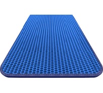 Коврик DuffCar eva 60x40 сота темно-синий кант темно-синий 4854-2-7-7