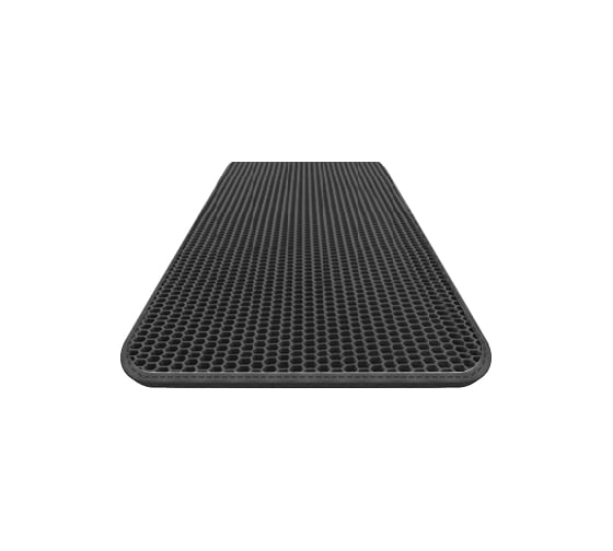 Коврик DuffCar eva 40x30 сота черный кант черный 4855-2-9-14 1