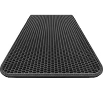 Коврик DuffCar eva 60x40 сота черный кант черный 4854-2-9-14