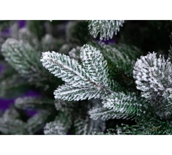 Искусственная новогодняя елка CRYSTAL TREES МОНСЕРРАТ литая, в снегу, высота 60 см KP62060
