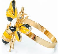 Кольца для салфеток Arya Home arya bee 4 предмета, золотистый 8680943222749