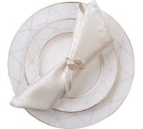 Кольца для салфеток Arya Home infinity 4 пр. red золотистый 8680943222787