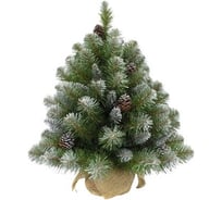 Заснеженная ель с шишками Triumph Императрица 90 см в мешочке 73810