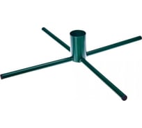 Подставка для елки ЛЕТО крестовина металлическая, диаметр 40 см, d отверстия 48 мм 1952