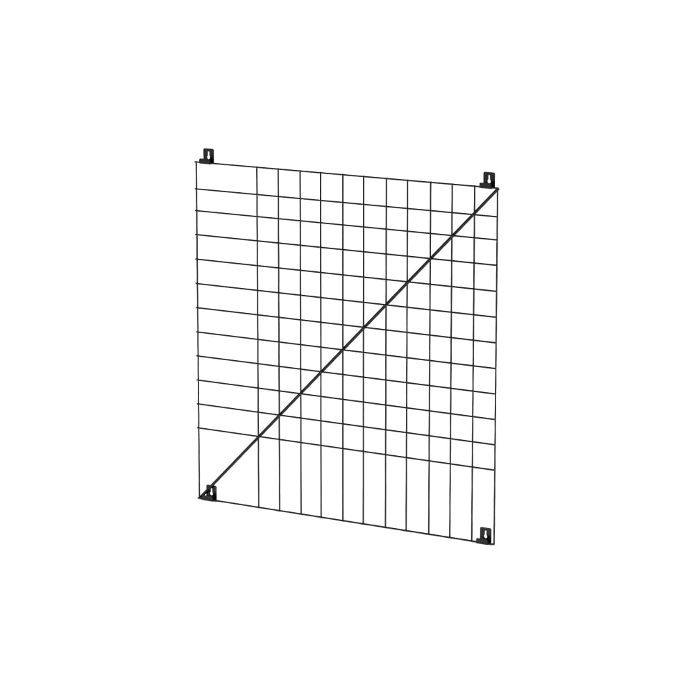 Доска органайзер-решетка Attache диагональ 70x70 см, ячейка 5x5 см, черный  скл0700028 1679396