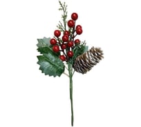 Новогоднее украшение ООО Комус ветка дары леса, 30x14,5x6,5 см, арт.86966 1576142