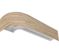 Карниз Эскар классика в сборе 3-х рядный, ясень шимо светлый, 5 см, 3,5 м, 712430350