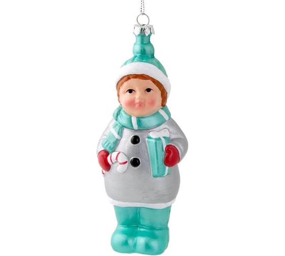 Елочная игрушка ООО Комус девочка, пластик, 5.8x4.5x14 см, арт.80540 1396053