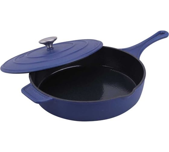 Глубокая AMERCOOK сковорода с крышкой 28 см, серия le pluriel ii AC0112801.28PE