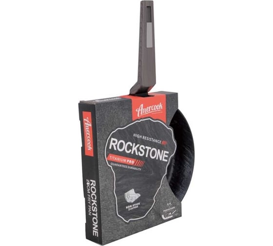 Сковорода AMERCOOK 28 см, серия rockstone AC0101101.28WP