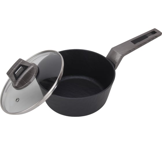 Ковш с крышкой AMERCOOK 18 см, серия rockstone AC0101104.18WP 1