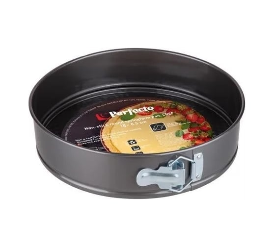 Форма для выпечки, круглая, разъемная 18x6.5 см PERFECTO LINEA 16-247001 1