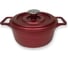 Кастрюля-омлетница с металлической крышкой OMS collection 14x6.3 см, 0.8 л, с антипригарным покрытием, красный 3722-Rd 1