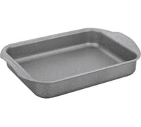 Противень с антипригарным покрытием OMS collection 35x27x7 см, 5 л, прямоуг., серый 3213-35-Gr