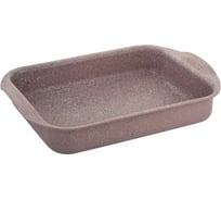 Противень с антипригарным покрытием OMS collection 35x27x7 см, 5 л, прямоуг., коричневый 3213-35-Bn