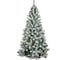 Ель Royal Christmas Flock Tree Promo Warm LED Hinged, 210 см 164210 LED 1